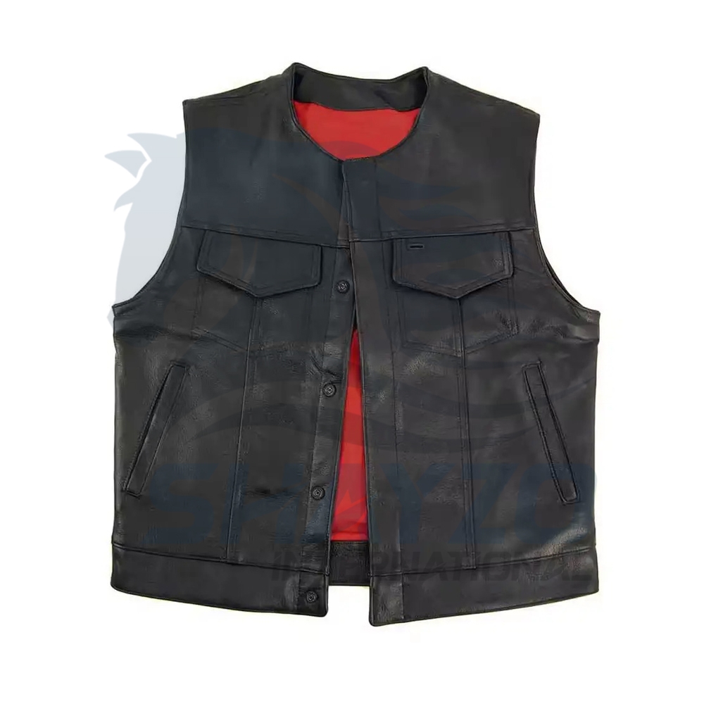 Men Leather Vest